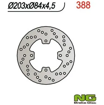 Brzda pro motocykl Zadní brzdový kotouč NG Yamaha 80 TZR RR 1996 - 1998