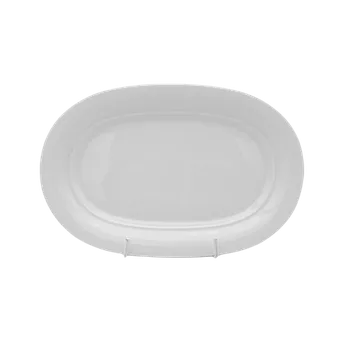 Talíř Moritz Zdekauer Malý oválný talíř Scarabeus 15x23cm bílá