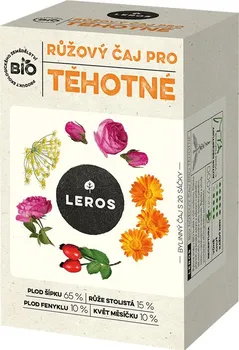 Čaj Leros Růžový čaj pro těhotné BIO 20x 2 g