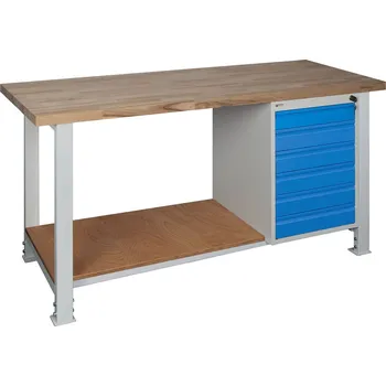 Dílenský stůl DÍLENSKÝ STŮL MASTER 1700 mm + zásuvkový kontejner IG265