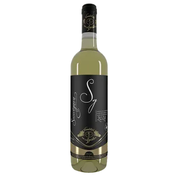 Víno Sauvignon 2021, pozdní sběr, Vinařství na Špičáku, polosuché