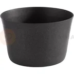 Miska z lakované oceli 0,2 l, černá | APS, Levante