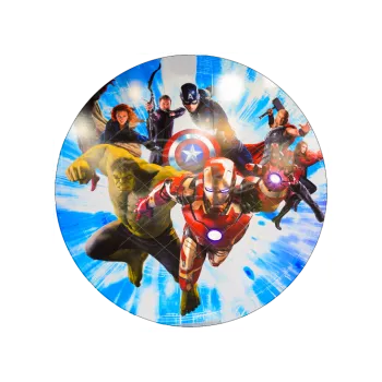 Jedlá dekorace na dort AVENGERS - parta, VARIANTA Jedlý papír 1017