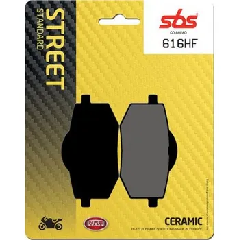 Brzda pro motocykl Přední brzdové destičky SBS Yamaha XV 535 Virago 1988 - 1995 směs HF