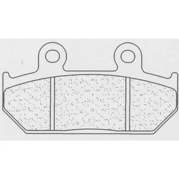 Brzda pro motocykl Přední brzdové destičky CL-Brakes HONDA VFR 750 F 1986-1987 směs A3+