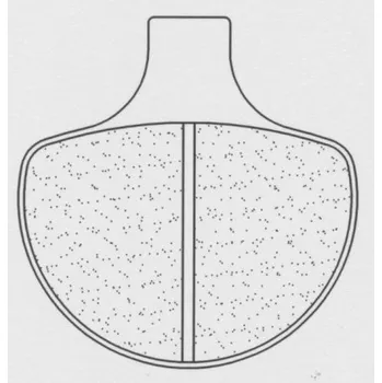 Brzda pro motocykl Přední brzdové destičky CL-Brakes HARLEY DAVIDSON FLSTN Heritage Softail Nostalgia (Special) 1340 1993-1999 směs A3+