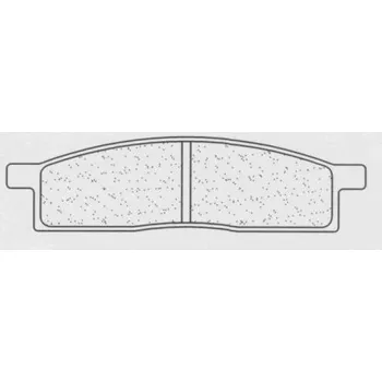 Brzda pro motocykl Přední brzdové destičky CL-Brakes YAMAHA TT-R 125 2000-2011 směs MX10