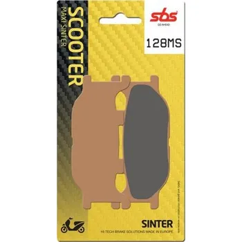 Brzda pro motocykl Přední brzdové destičky SBS Yamaha YP 400 Majesty 2005 - 2013 směs MS