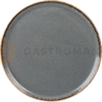 Vybavení pro přežití Talíř na pizzu z porcelánu, Ø 32 cm, šedý | PORLAND, Seasons Stone