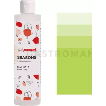 Potravinářské barvivo Přírodní barvivo, koncentrát z kakaového másla - zelené jablko, 200 g - NC01 | PAVONI, Seasons