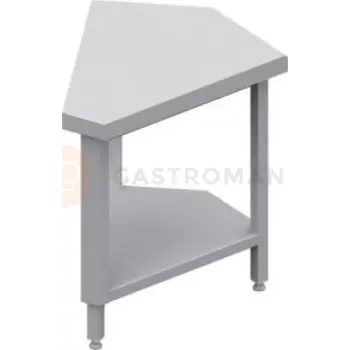 Výdejník vody Rohový, vnější stůl 45°, vrchní deska z nerezové oceli | STALGAST, ST 130