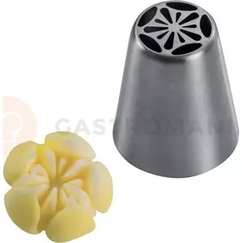 Výroba svíčky Cukrářská špička Květina, sada 5 ks - 37x42 mm - BX0016 | MARTELLATO, Floreal