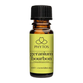 Vonný olej Phytos Geranium Bourbon 100% esenciální olej 10 ml