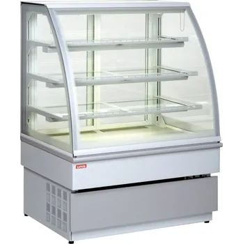 Cukrářská chladicí vitrína Georgia III 1000 standard inox