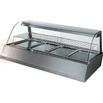 Stolní teplá vitrína 4xGN 1/1 standard | UNIS, Kentucky Hot