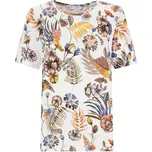 Dámské triko HAJO 19758 342 D Shirt AOP RH 1/2 ARM 342 papaya velikost 44