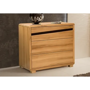 Komoda FMP-lignum Komoda Angela Buk - masiv 719 Eben, lak 84x100x45 cm