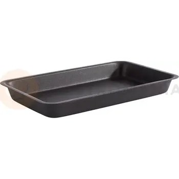 Tác z lakované oceli 265x160x30 mm, černý | APS, Levante