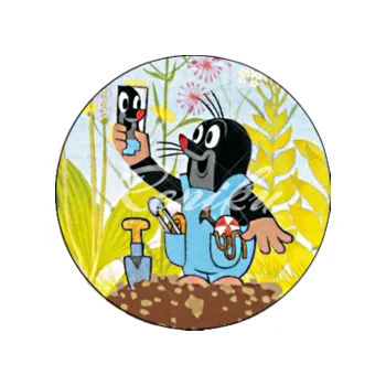 Jedlá dekorace na dort KRTEK a kalhotky, VARIANTA Jedlý papír 171