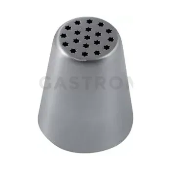 Výroba svíčky Zdobící špička - hvězdičky, sada 5 ks - 37x42x23 mm - BX0009 | MARTELLATO, Fancy Piping Nozzles