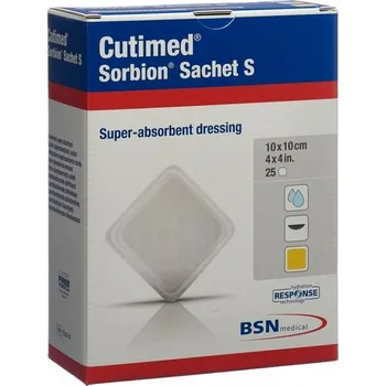 Krytí na ránu BSN Medical Cutimed Sorbion Sachet S 10 x 10 cm 25 ks