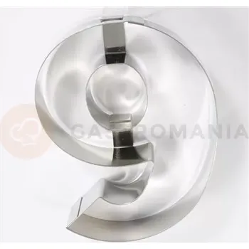 Čokoládová tyčinka Cukrářský ráfek ve tvaru devítky - mm x mm x 0 mm - 30H4X09 | MARTELLATO, FANCY SHAPES
