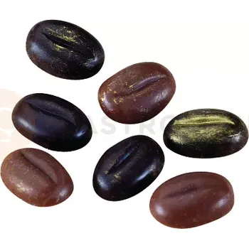 Čokoládová tyčinka Polykarbonátová forma na pralinky a čokoládu, oválné - kávové zrno, 130 ks x 1g, 17x12x5 mm - MA1281 | MARTELLATO, Fantasy