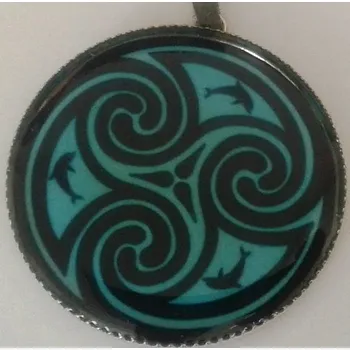 Náhrdelník Mandalový amulet moudrá změna