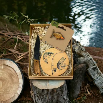 Dárková krabička art-wood.cz Dárková krabička - pro rybáře