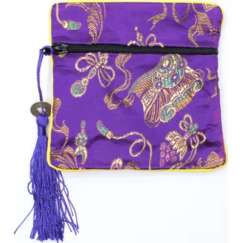 Milujeme Kameny Peněženka – vyšívaná – fialová 153981