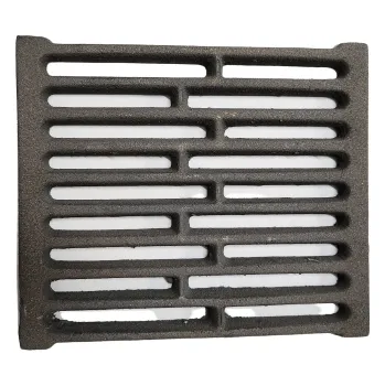Rošt do krbu a kamen Železářství Dubský Litinový rošt plochý 300x260 mm