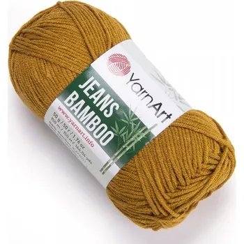 Galanterie Yarn Art Jeans Bamboo 131 okrově hořčicová