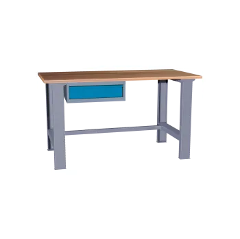 Dílenský pracovní stůl (ponk) ECONOMY SETEPS12 - šedá/modrá