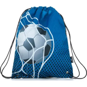 Školní sáček BAGMASTER SHOES LUMI 21 B BLUE/BLACK