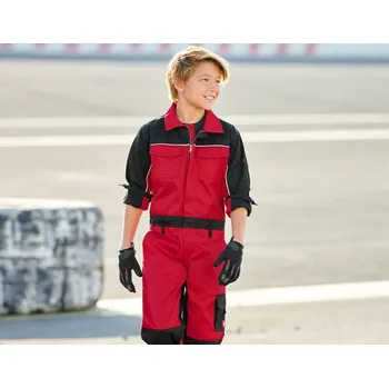 Dětský overall Detská kombinéza overal e.s.image velikost 98/104 červená/černá Strauss
