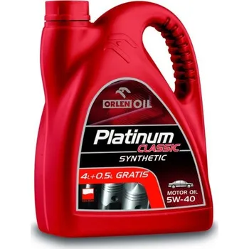 Olej motorový 5W40 ORLEN PLATINUM CLASSIC 4,5L