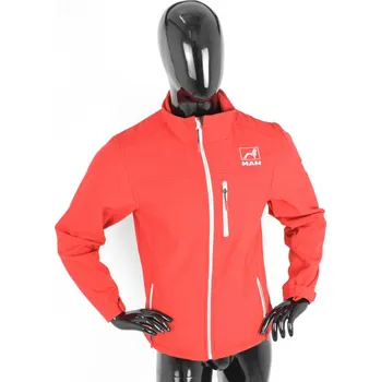 Pánská větrovka Bunda softshell MAN červená XL