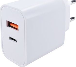 Solight.cz USB nabíjecí adaptér USB-A + USB-C 20 W – Solight DC71