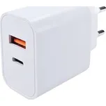 Solight.cz USB nabíjecí adaptér USB-A + USB-C 20 W – Solight DC71