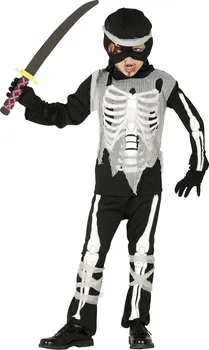 Karnevalový kostým Fiestas Guirca Kostým Ninja Skeleton