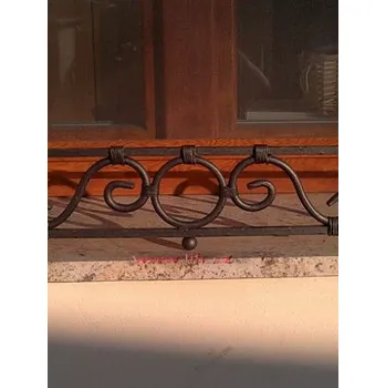 Parapet Předokenní kovaný držák truhlíku