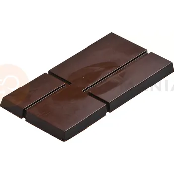 Čokoládová tyčinka Polykarbonátová forma k vytvoření čokoládové tabulky - 3 ks x 124g, 154x74x10 mm - MA1807 | MARTELLATO, Tavolette