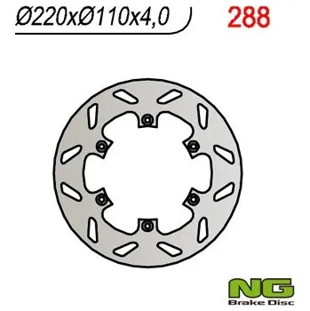 Brzda pro motocykl Zadní brzdový kotouč NG Aprilia 125 PEGASO 1989 - 1999