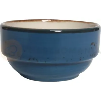 Miska z porcelánu, Ø 12 cm, modrá | FINE DINE, Kolory Ziemi Iris