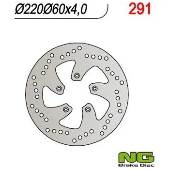 Brzda pro motocykl Zadní brzdový kotouč NG Aprilia 125 SCARABEO / GT / NET 1999 - 2017