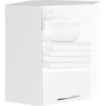 Kuchyňská skříňka Bog Fran Horní skříňka rohová l/p 60x60 tiffany