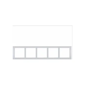 rámeček 5nás. ELEGANT vodorovný - kouř.šedá