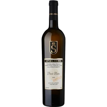 Víno Pinot Blanc GOURMET 2019, pozdní sběr, SPIELBERG CZ, suché