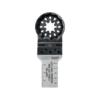 Pilový plátek CMT Starlock Ponorný pilový list BIM s dlouhou životností, na dřevo a hřebíky - 20 mm C-OMF183-X1