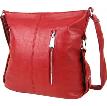 Kabelka Středně velká A4 kabelka AK1833 - červená